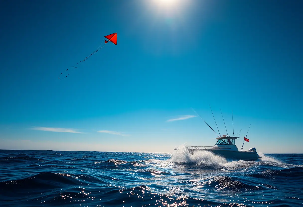 Kite Fishing Sailfish and Mahi